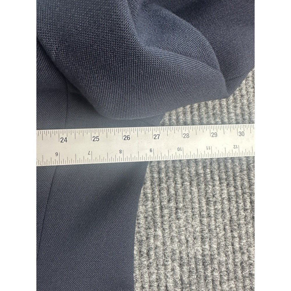 Vintage Stafford Blazer 50 L Blue Wool Premium University Golden Button Logo - Picture 2 of 14